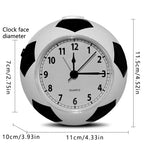 Striker Football Alarm Clock – Classic Quartz Analog Design