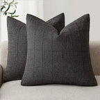 Arden Pillow Cover – Linen & Cotton Decorative Cushion Case (18×18”)