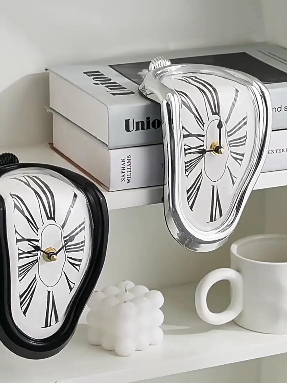 Dali Melt Clock – Surreal Shelf & Wall Timepiece