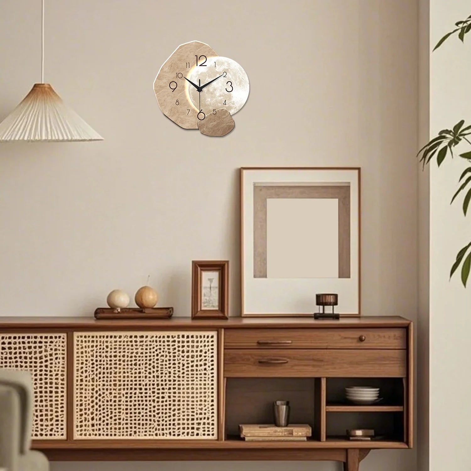 Kairo Wall Clock – Japanese Geometric Design