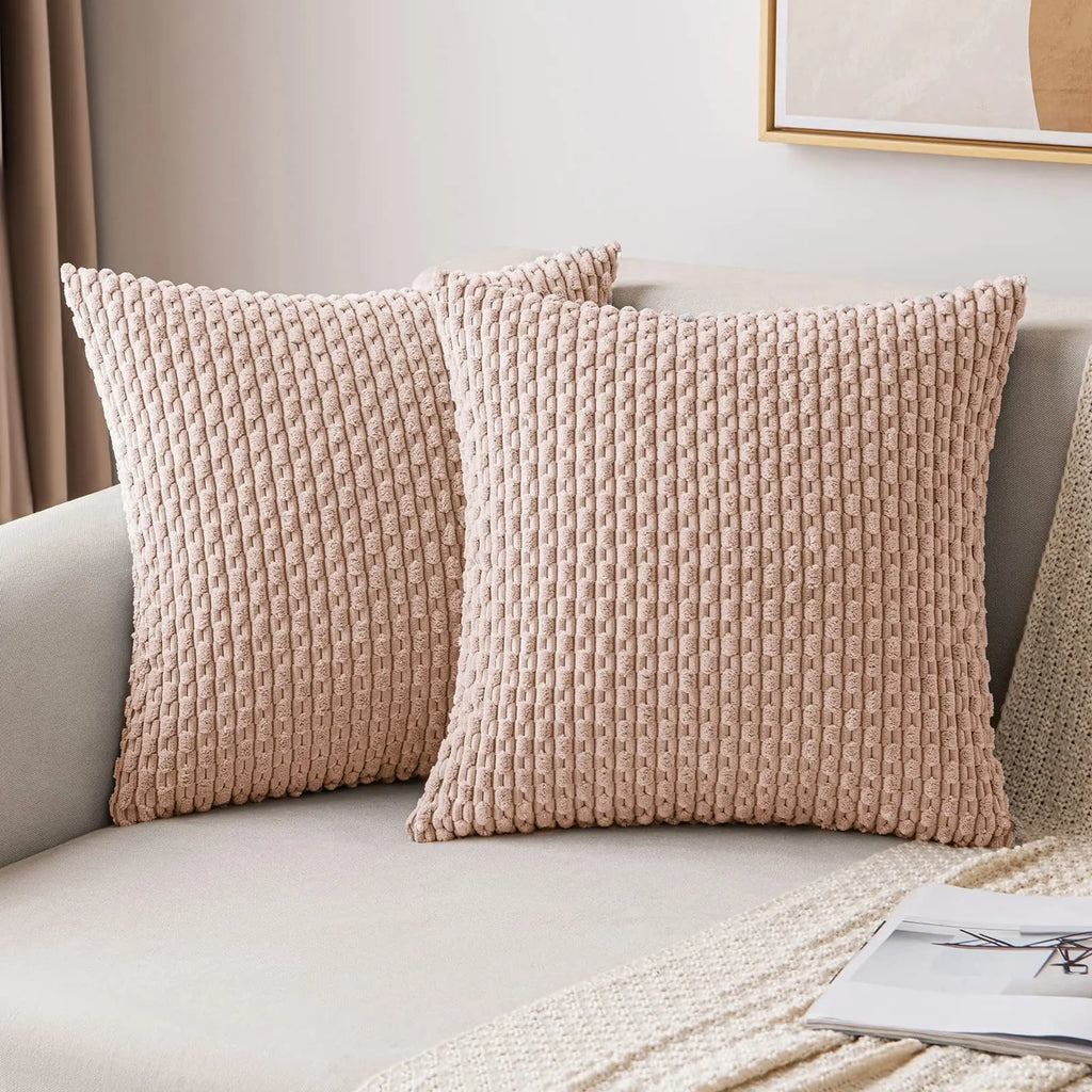 Serena Cushion – Premium Woven Pillow Cover (45×45 cm)