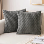 Serena Cushion – Premium Woven Pillow Cover (45×45 cm)