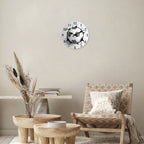 Kickoff Football Wall Clock – Modern Wooden Design